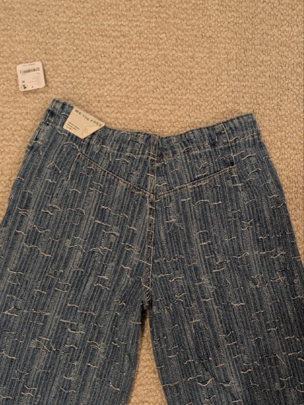 We The Free Front Row Wide Leg Flare Jeans - Picture 7 of 7